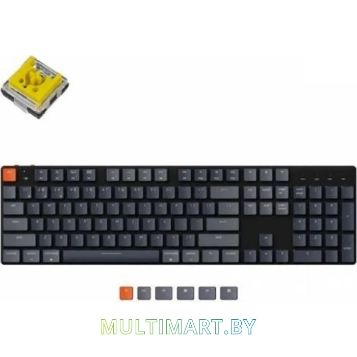 Клавиатура Keychron K5 SE RGB K5SE-E4-RU (Keychron Low Profile Optical Banana)